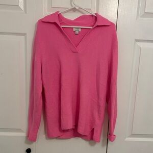 J. Crew Extra-Soft Pink Sweater